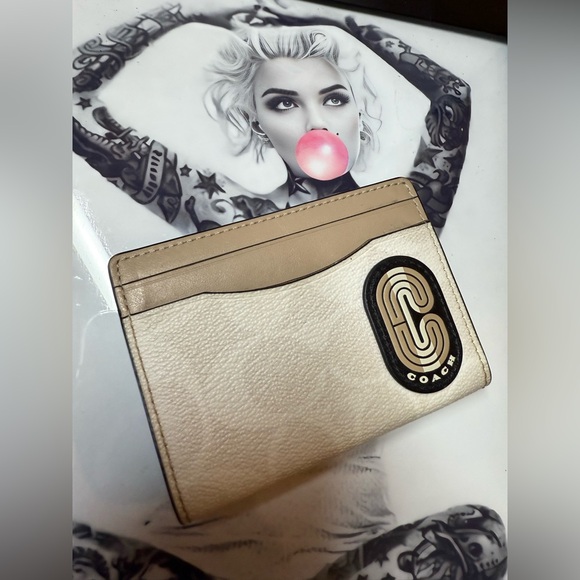 Coach Canvas Retro Patch 1299 Chalk - Picture 1 of 11